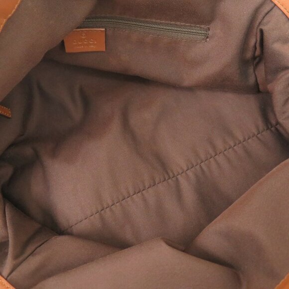 GUCCI Brown Leather Bag - Picture 8 of 11